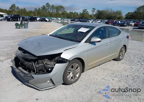 2019 Hyundai Elantra Sel from USA, damaged, VIN 5NPD84LF5KH408193